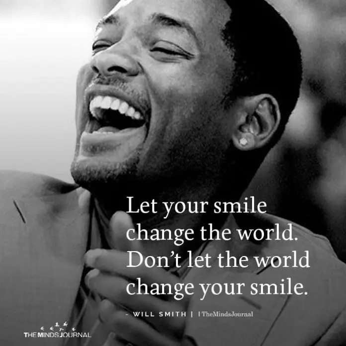 smile  - will smith quotes 