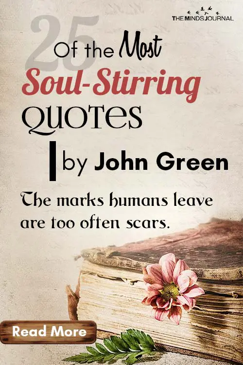 Most Soul Stirring Quotes by John Green pin