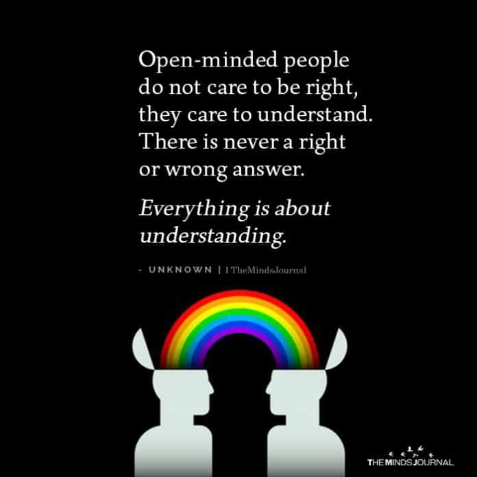 open minded brain