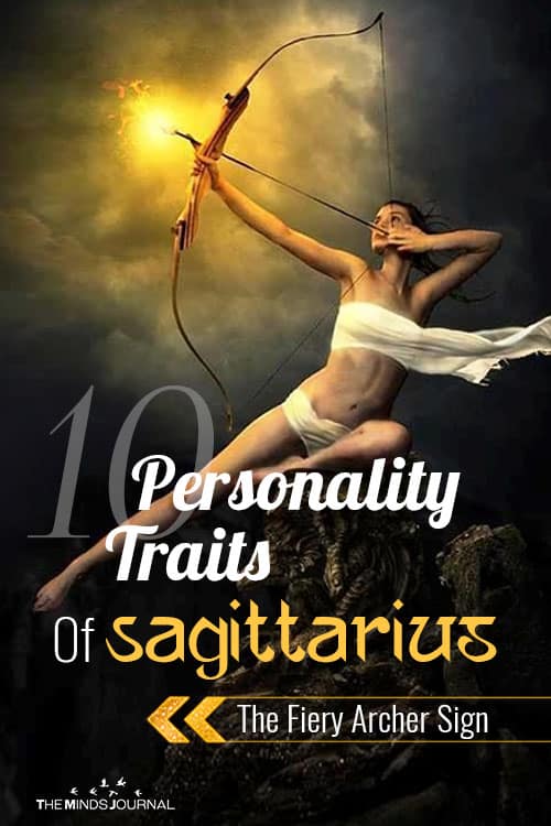 Personality Traits Of Sagittarius The Fiery Archer Sign pin