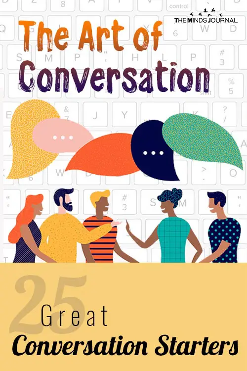 The Art of Conversation 25 Great Conversation Starters