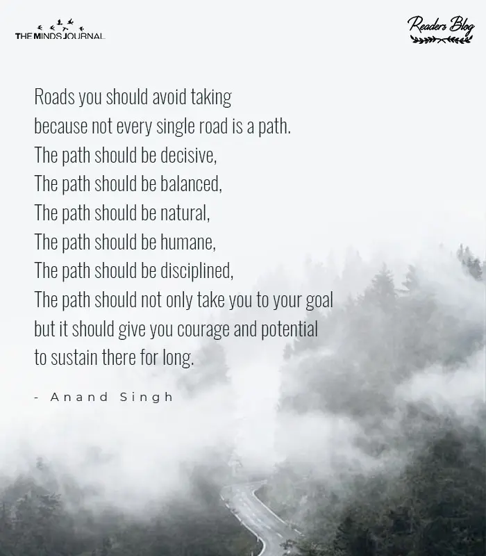 The Path You Take