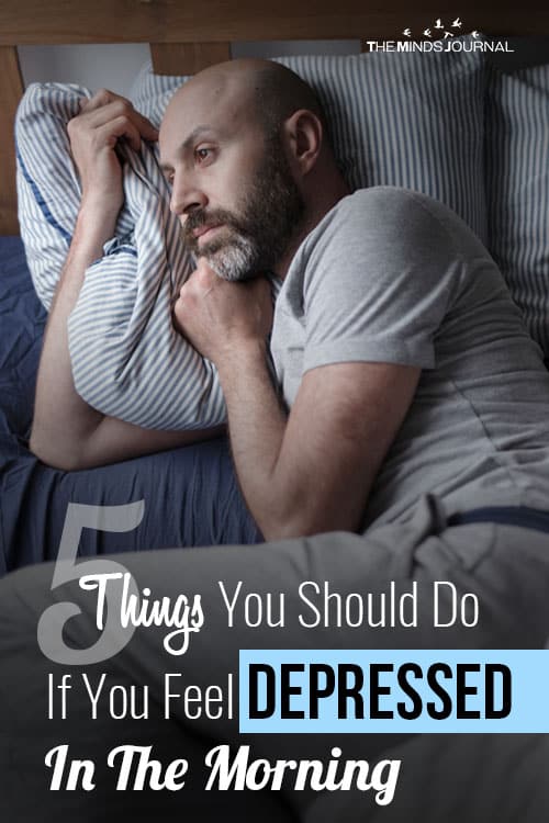 Things You Should Do If You Feel Depressed In The Morning pin