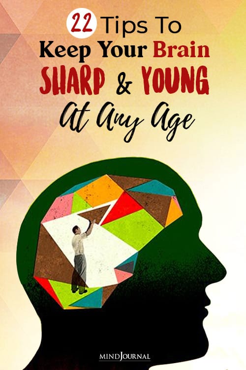 Tips Keep Brain Sharp Young Age pin