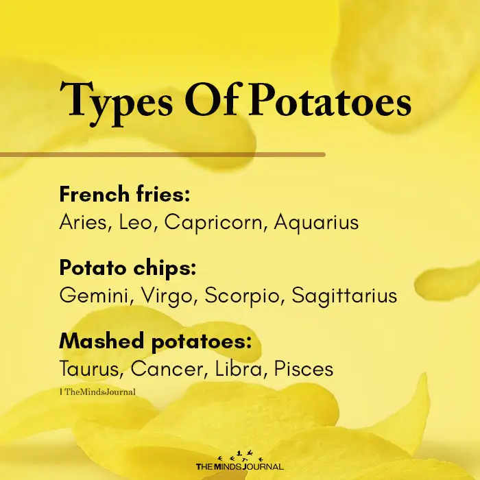 Types Of Potatoes