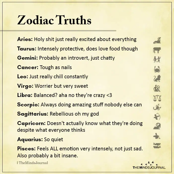 Zodiac Truths