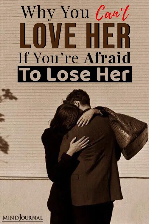 afraid to lose her pin