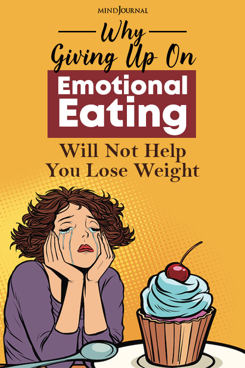 giving up on emotional eating pin