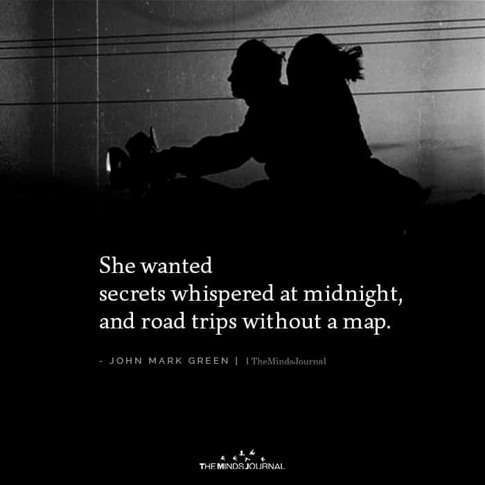 She Wanted Secrets Whispered At Midnight