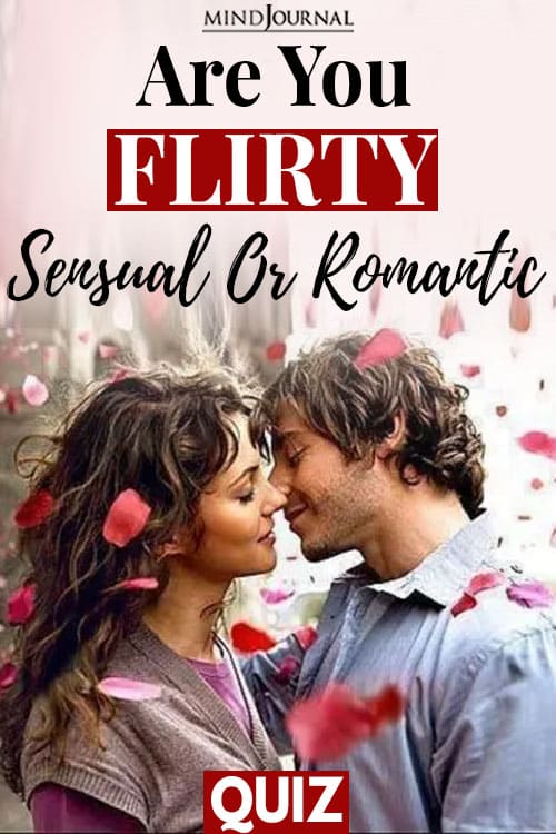 romantic personality flirty quiz pin