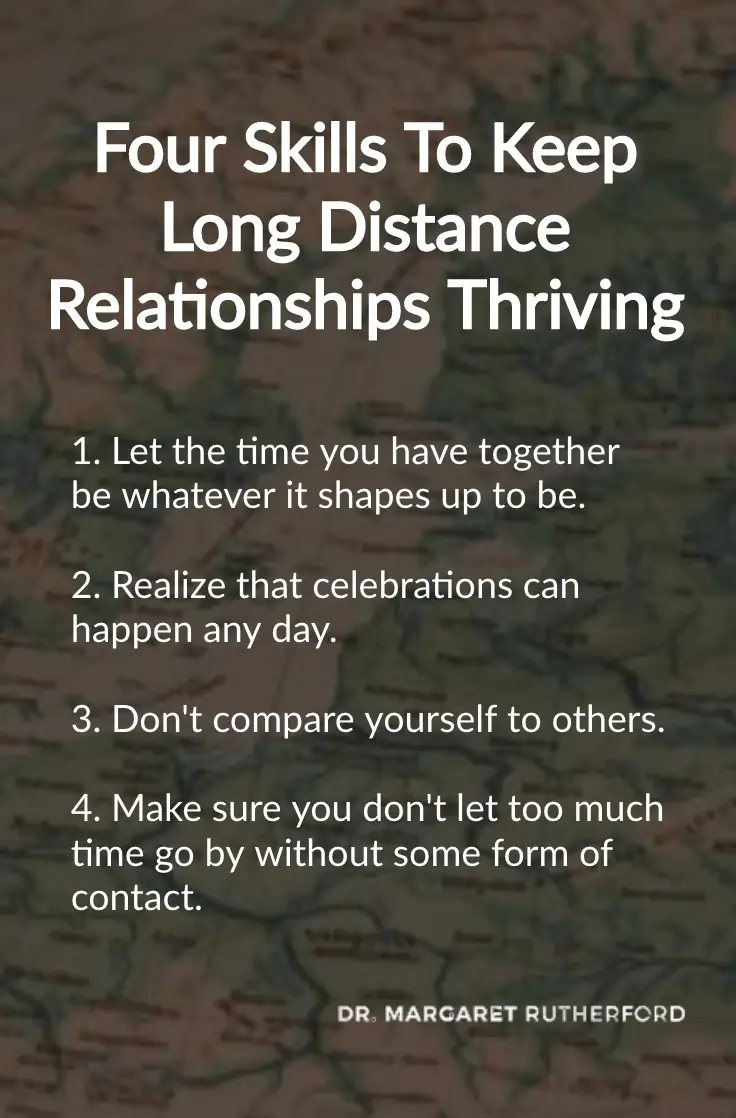 Four skills to keep long-distance relationships thriving