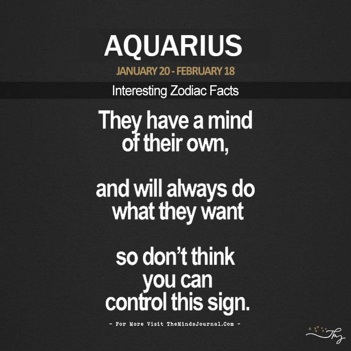 Personality Traits Of Aquarius
