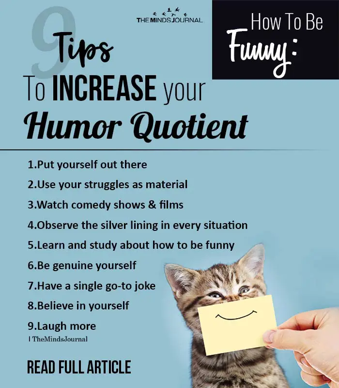 Ways To Drastically Increase Your Humor Quotient
