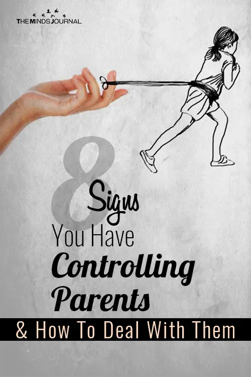 Controlling parents signs pin