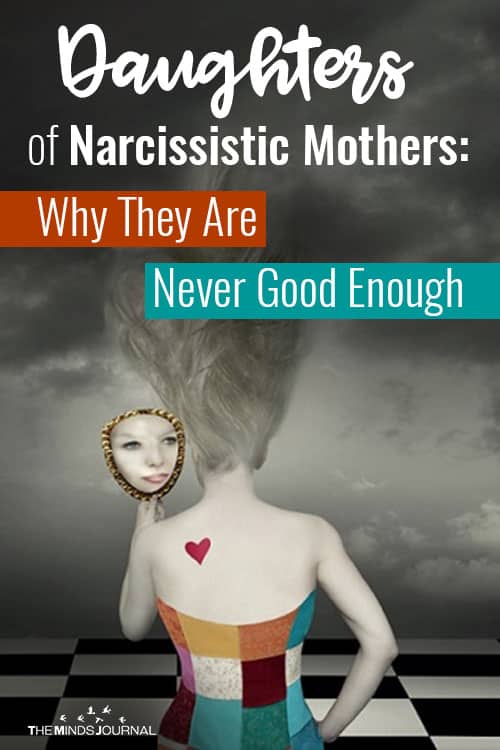 Daughters of Narcissistic Mothers pin
