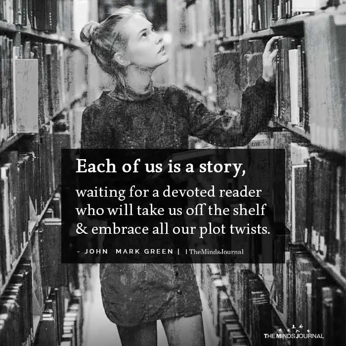 Each of us is a story