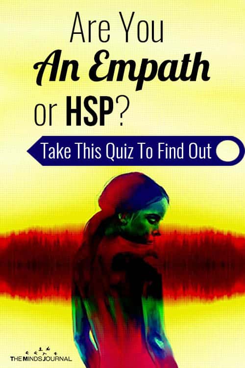 Empath or HSP Quiz pin