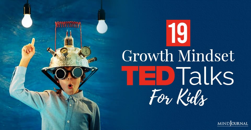 This contains an image of: 19 Growth Mindset Ted Talks For Kids