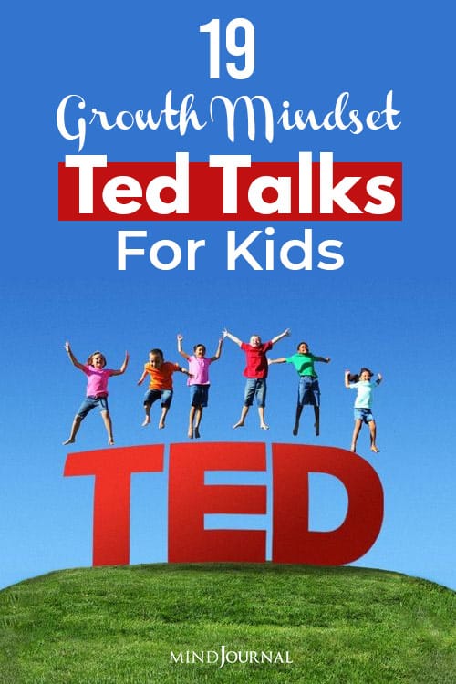 Growth Mindset Ted Talks For Kids pin