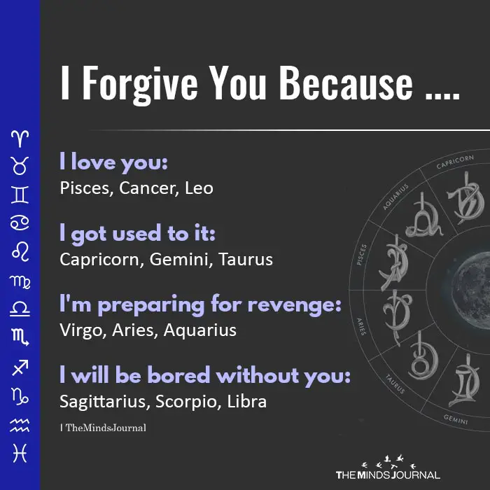 I Forgive You Because