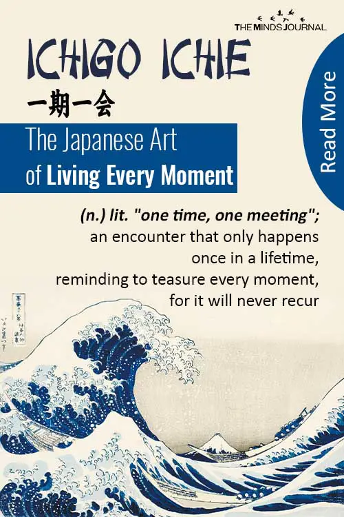 Ichigo Ichie The Japanese Art of Living Every Moment pin