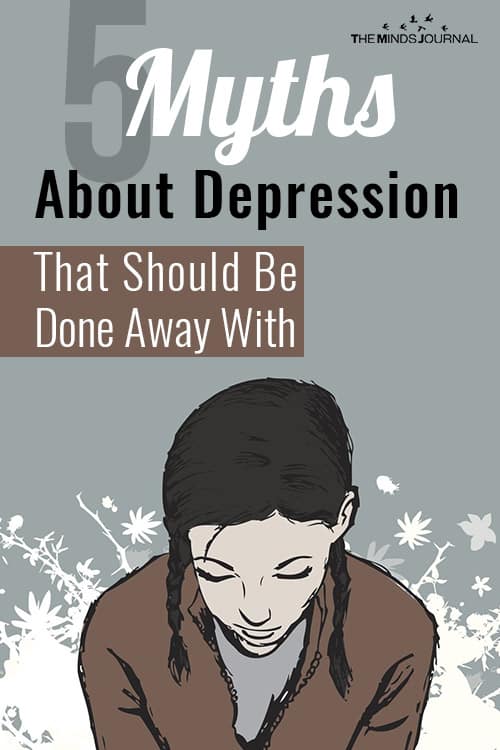 Myths About Depression pin