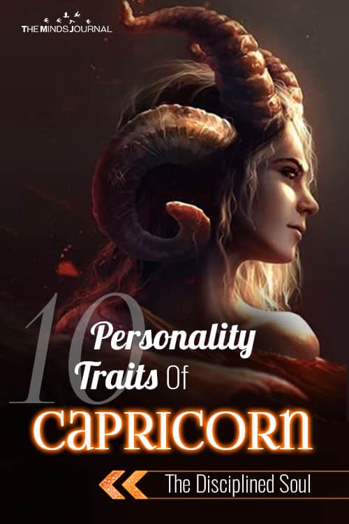 Personality Traits Capricorn pin