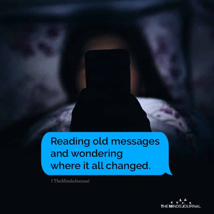 Reading Old Messages and Wondering
