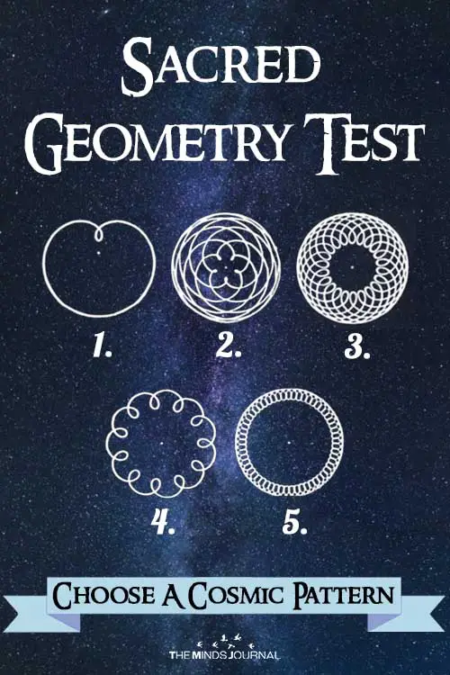 Sacred Geometry Quiz Choose Pattern pin
