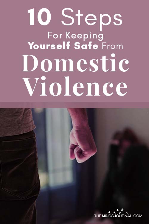 Steps For Keeping Yourself Safe From Domestic Violence pin