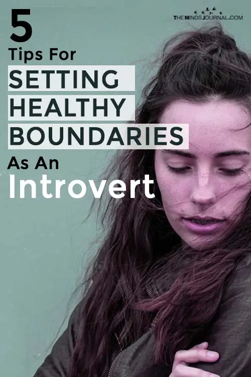 Tips Setting Healthy Boundaries As Introvert Pin