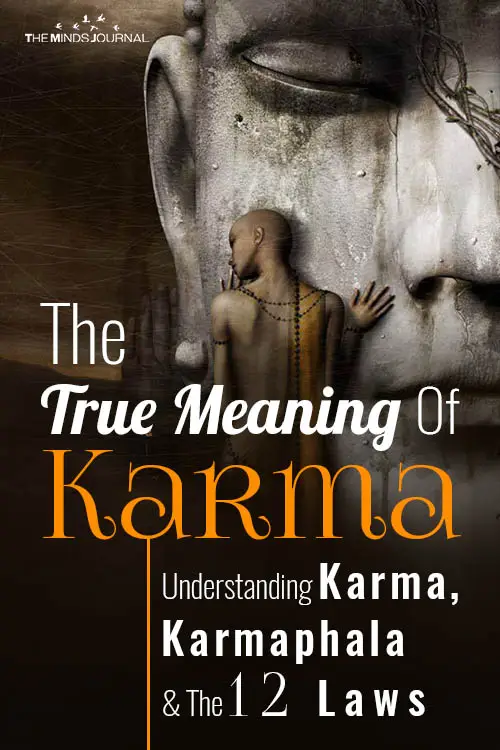 True Meaning Of Karma pin