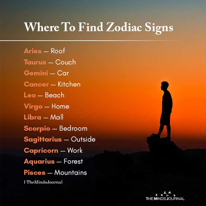 Where To Find Zodiac Signs