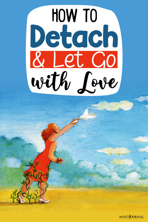 how to detach and let go with love pin