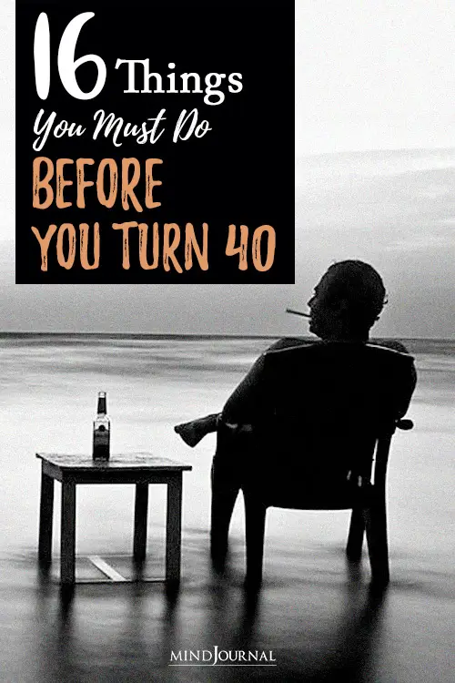 things before you turn forty pin