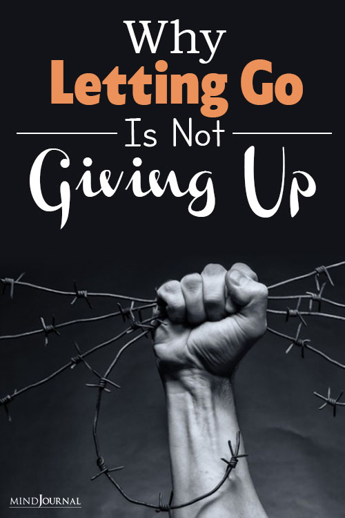 why letting go is not giving up pinex