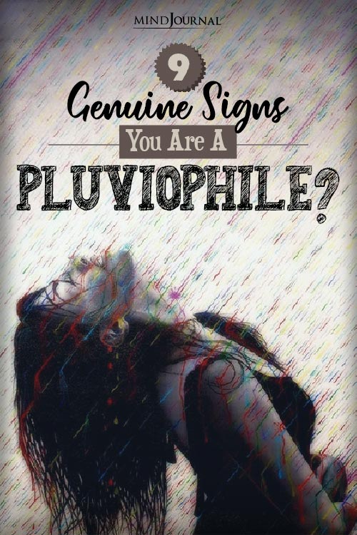 Are You Pluviophile Signs Rain Lover pin