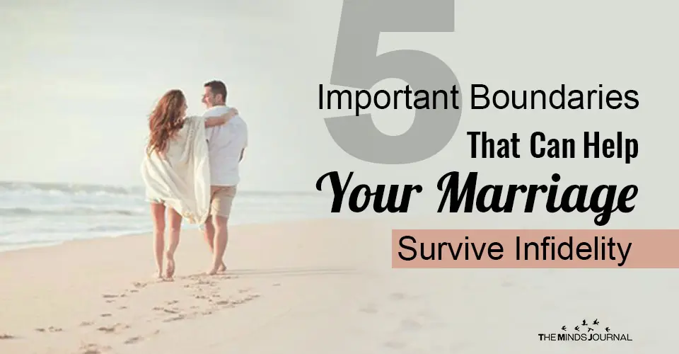 Boundaries Help Marriage Survive Infidelity