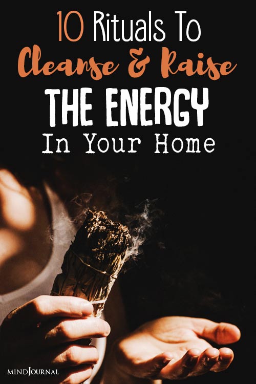 Cleanse Raise Energy In Home pin