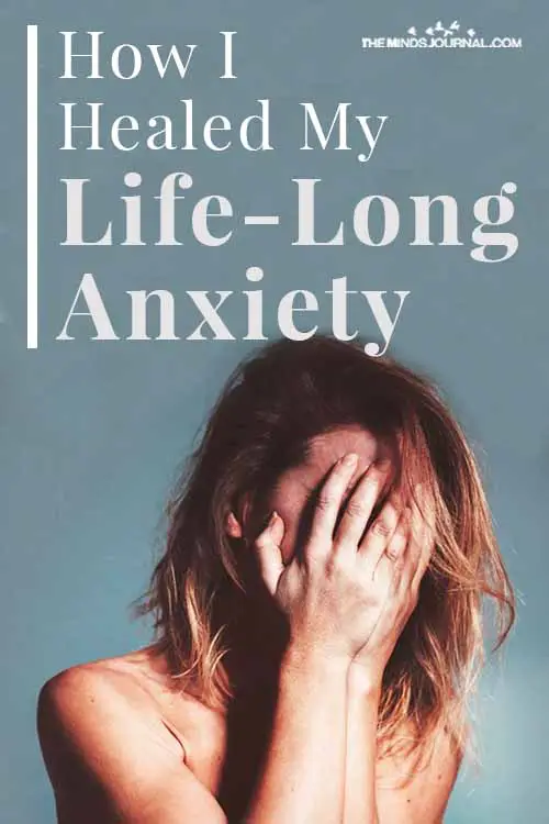 Healed My Life Long Anxiety Pin