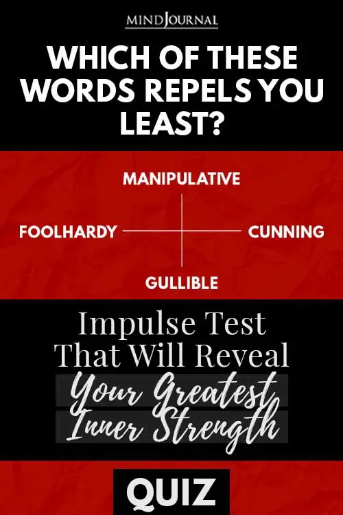 Impulse Test Reveal Greatest Inner Strength Quiz Pin