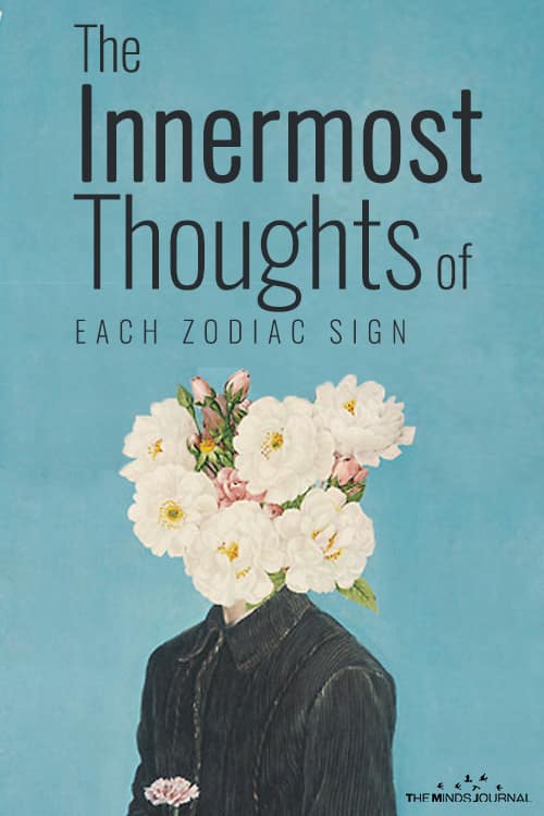 Innermost Thoughts Zodiac Sign pin