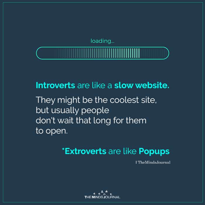 Introverts are like a slow website