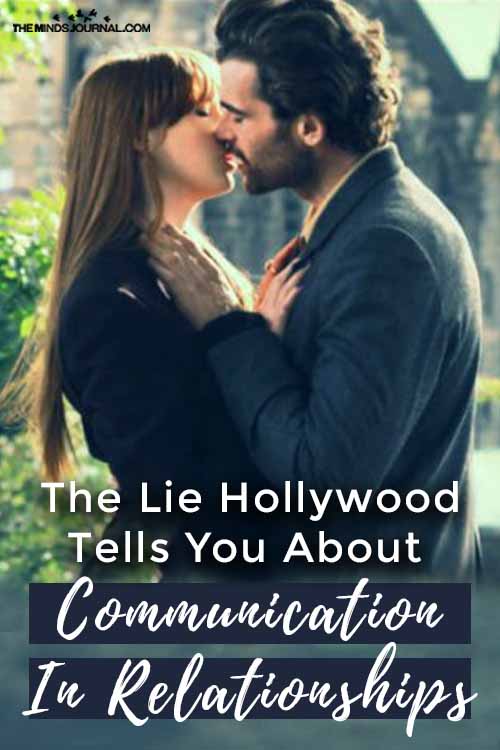 Lie Hollywood tells Communication Relationships Pin