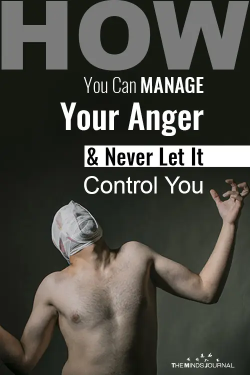 Manage Anger Never Let It Control You pin