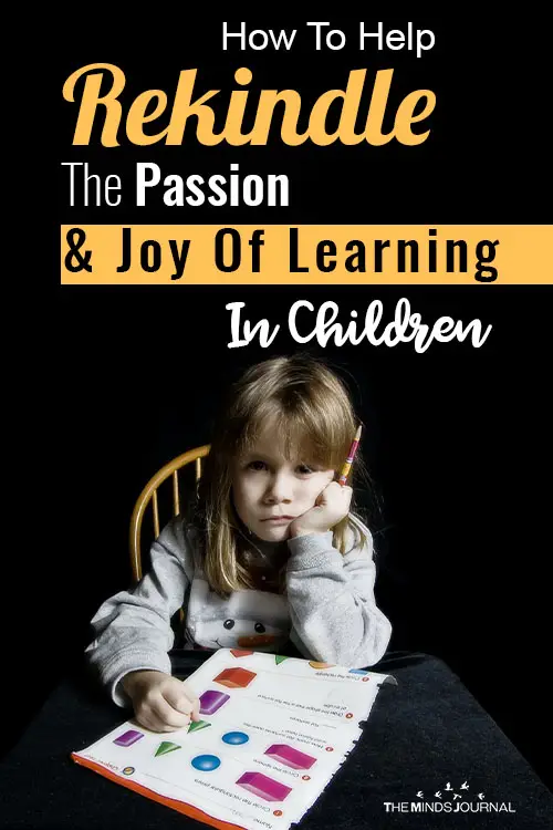 Rekindle Passion Joy Of Learning In Children pin