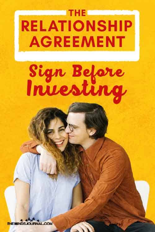 Relationship Agreement Sign Before Investing Pin