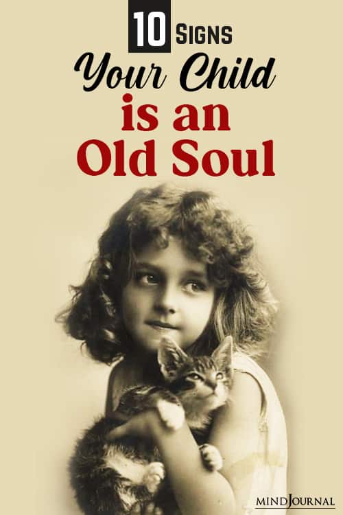 Signs Child Old Soul pin