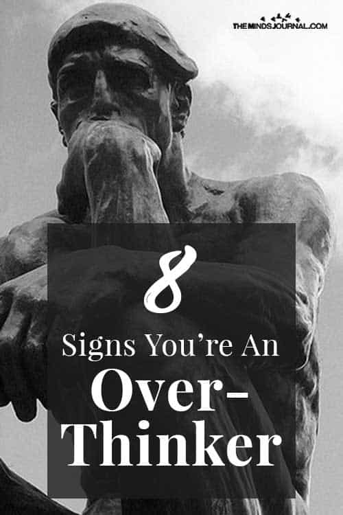 Signs OverThinker Even You Dont Think You Are pin