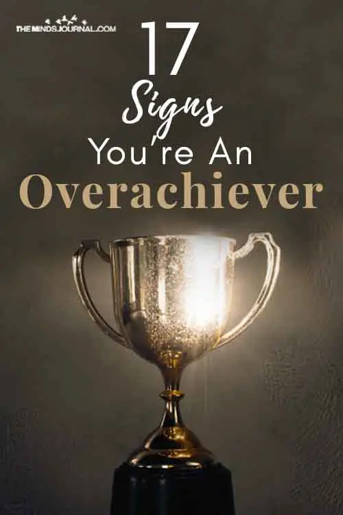 Signs You Overachiever Let Go Pin